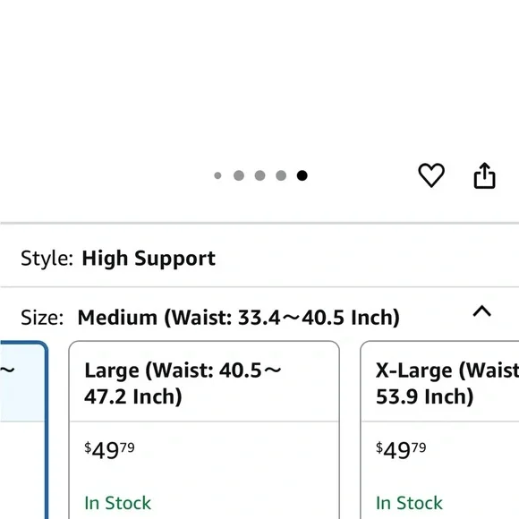 FREETOO Black Back Support Belt - Picture 4 of 9